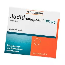 Йодид Ратиофарм (Калия Йодид) ГЕРМАНИЯ Ratiopharm 100мкг таб. №100 фото