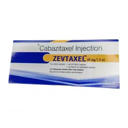 Кабазитаксел Джевтана полный аналог :: Zevtaxel 40мг/мл 1,5мл (60мг) №1 фото